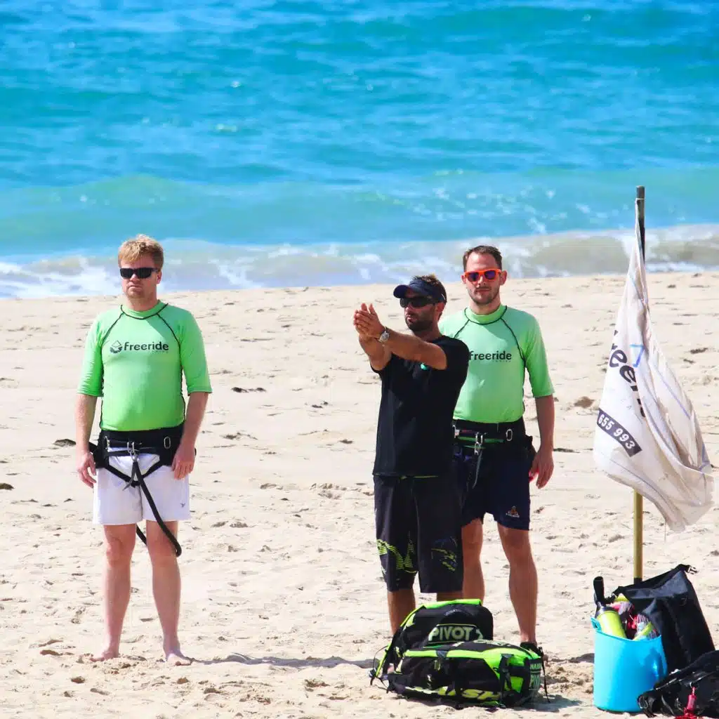 The wind direction, Tarifa Kitesurf