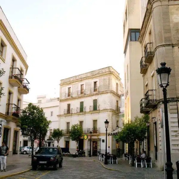 Casco antiguo Tarifa espana