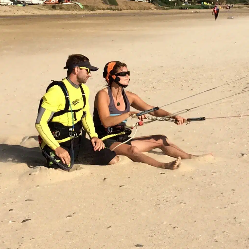 Testimonial, Roxan.P, Kitesurfing lessons with Freeride Tarifa, kite control, kite boarding