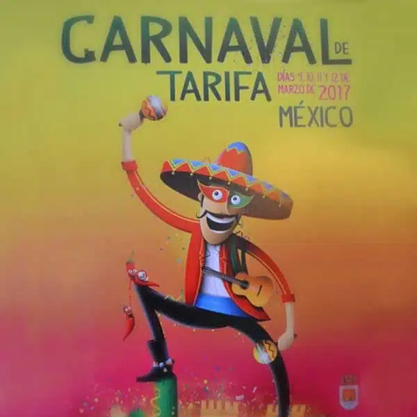 Tarifa carnival 2017, Mexico's theme, spring event