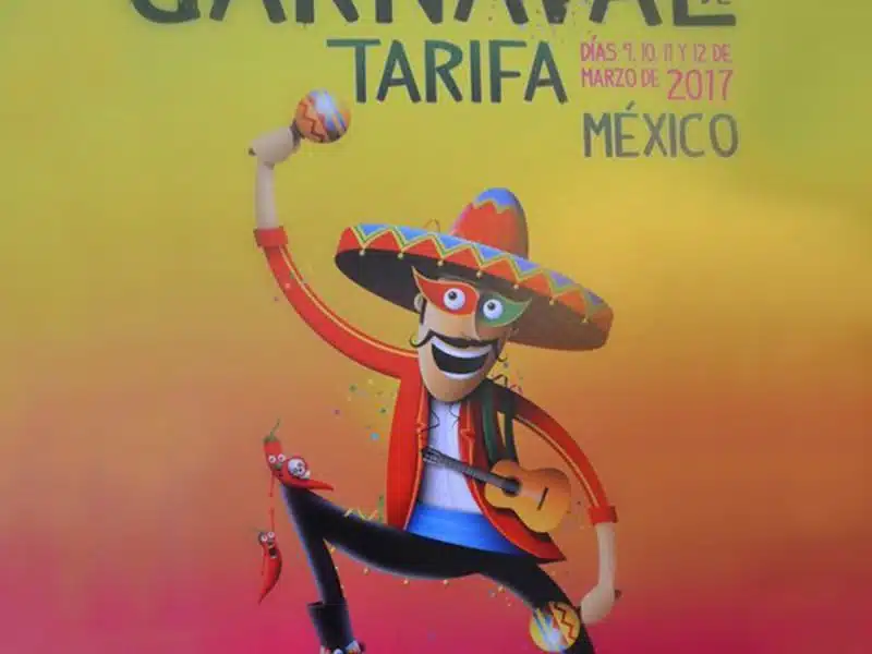 Tarifa carnival 2017, Mexico's theme, spring event