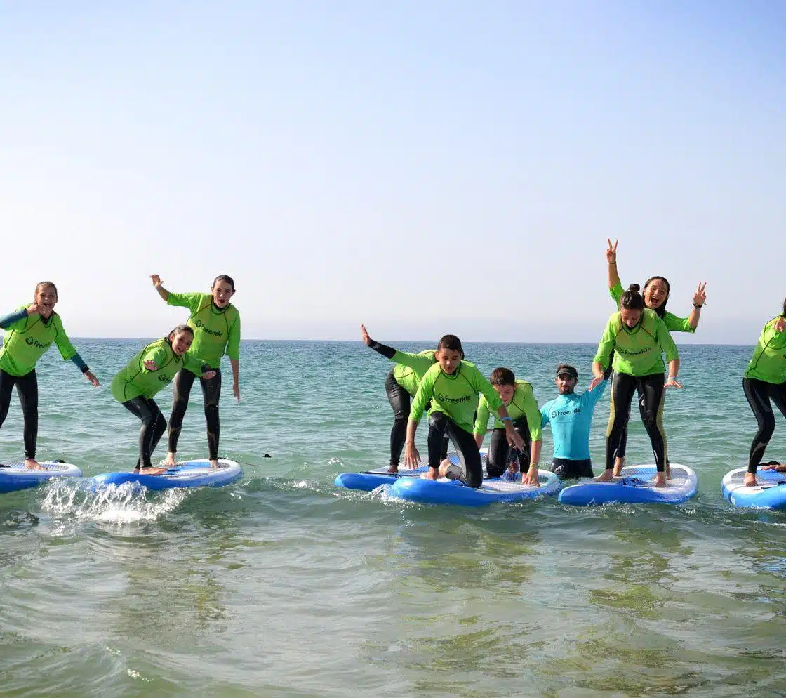 SUP, Paddle board to surf the waves in valdevaqueros. Tarifa