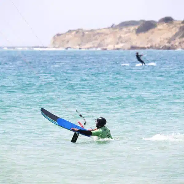 Kitefoil training, rental foil, ketos foil, Naish equipment, Tarifa