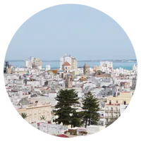 Cadiz, ville andalouse, Espagne