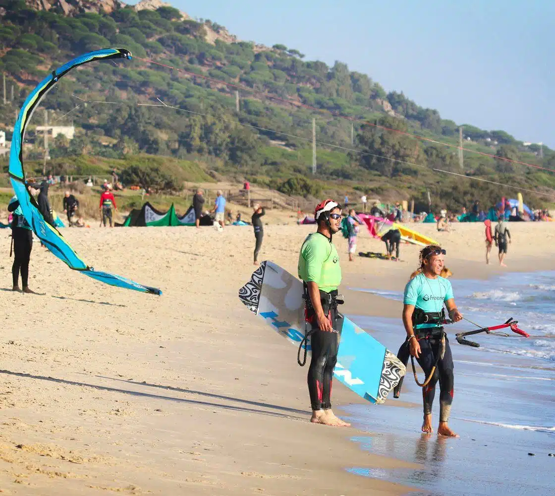 Private Kitesurf course in valdevaqueros beach tarifa spain