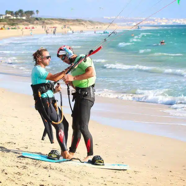 Private Kitesurf course in valdevaqueros beach tarifa spain