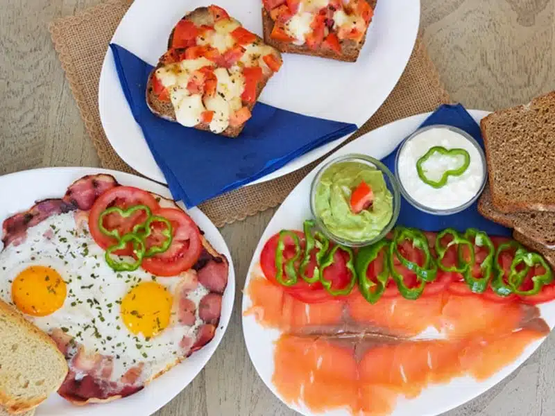 Café Azul Tarifa in Andalousia, kitesurfing, brunch, eat healthy