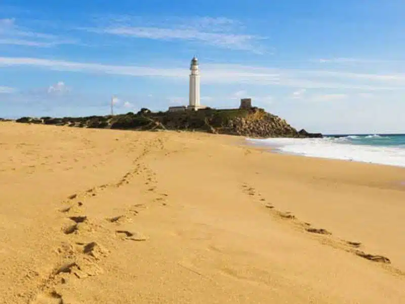 Phare de Trafalgar a Canos de Meca, province de cadiz