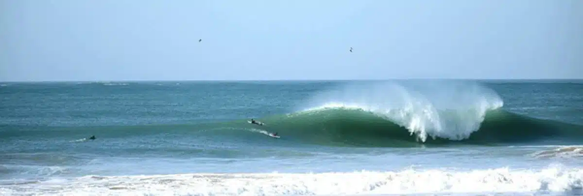 Spot de surf plage el Palmar en Espagne