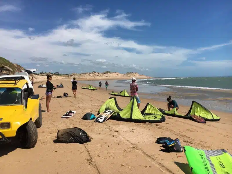 Icaraizinho de Amontada kitesurfing