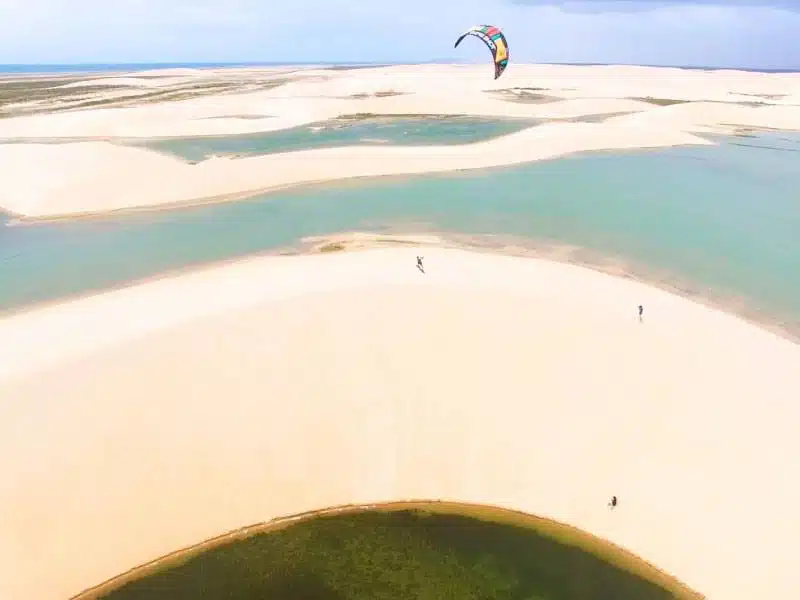 Tatajuba Lagoon for kitesurfing