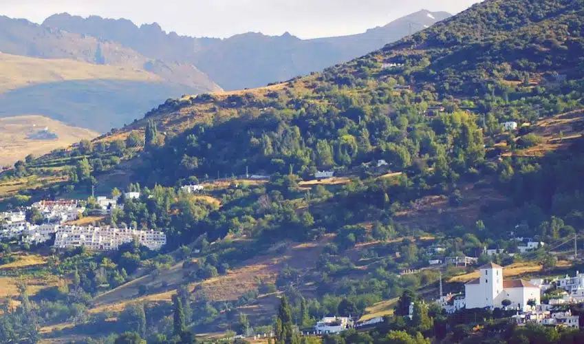 Bubion and Capileira village in the Alpujarras Spain