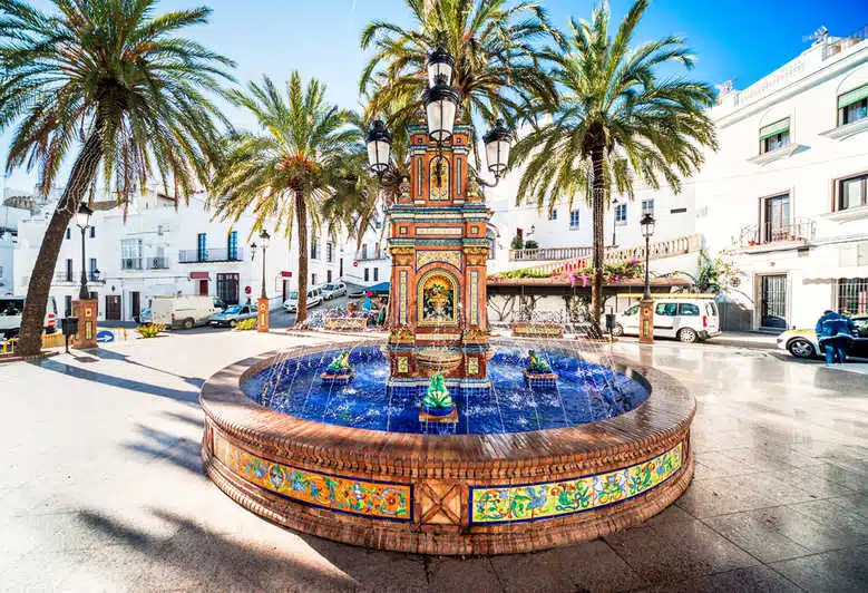 The Frog Fountain of Vejer De La Frontera Spain