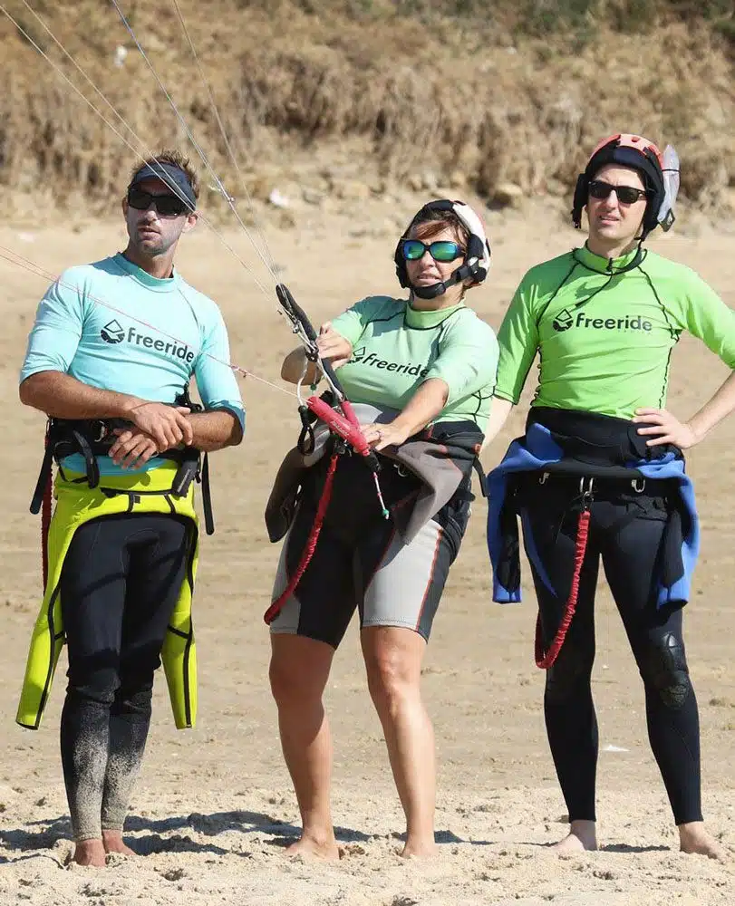 Control de la cometa en kitesurf