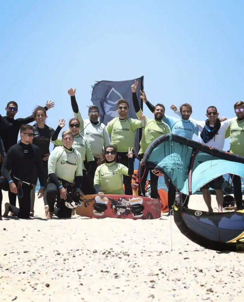 Vacaciones de kitesurf en espana