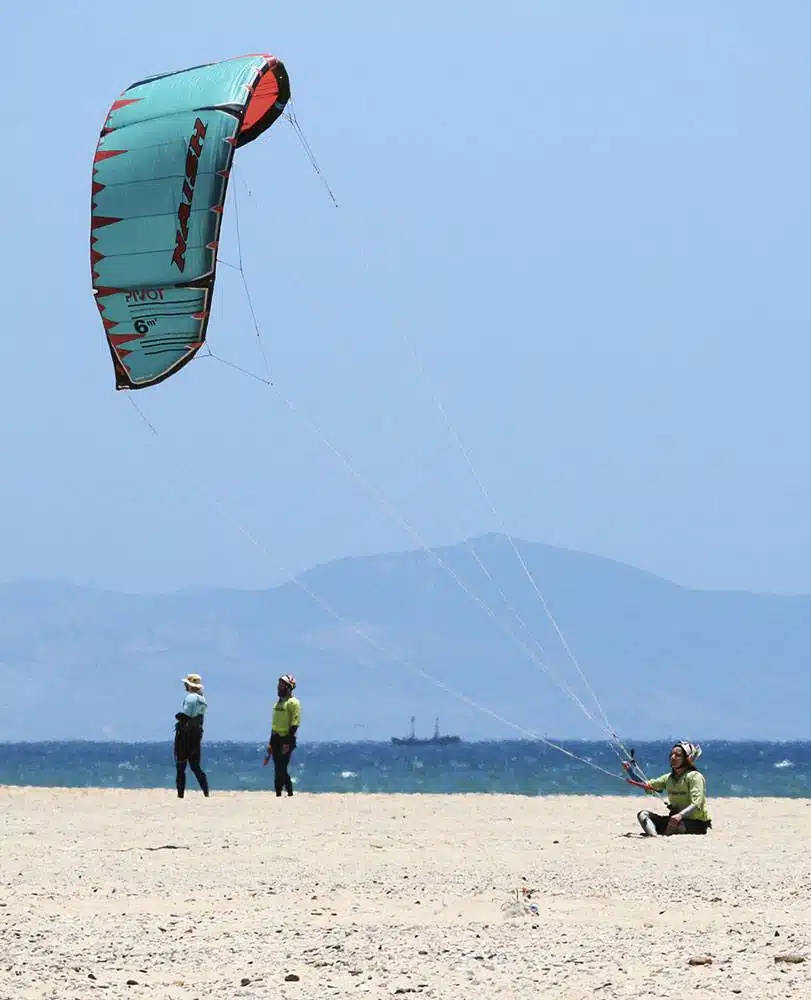 Curso grupo de kitesurf Tarifa