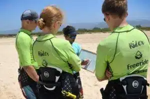 Wind window in kitesurfing