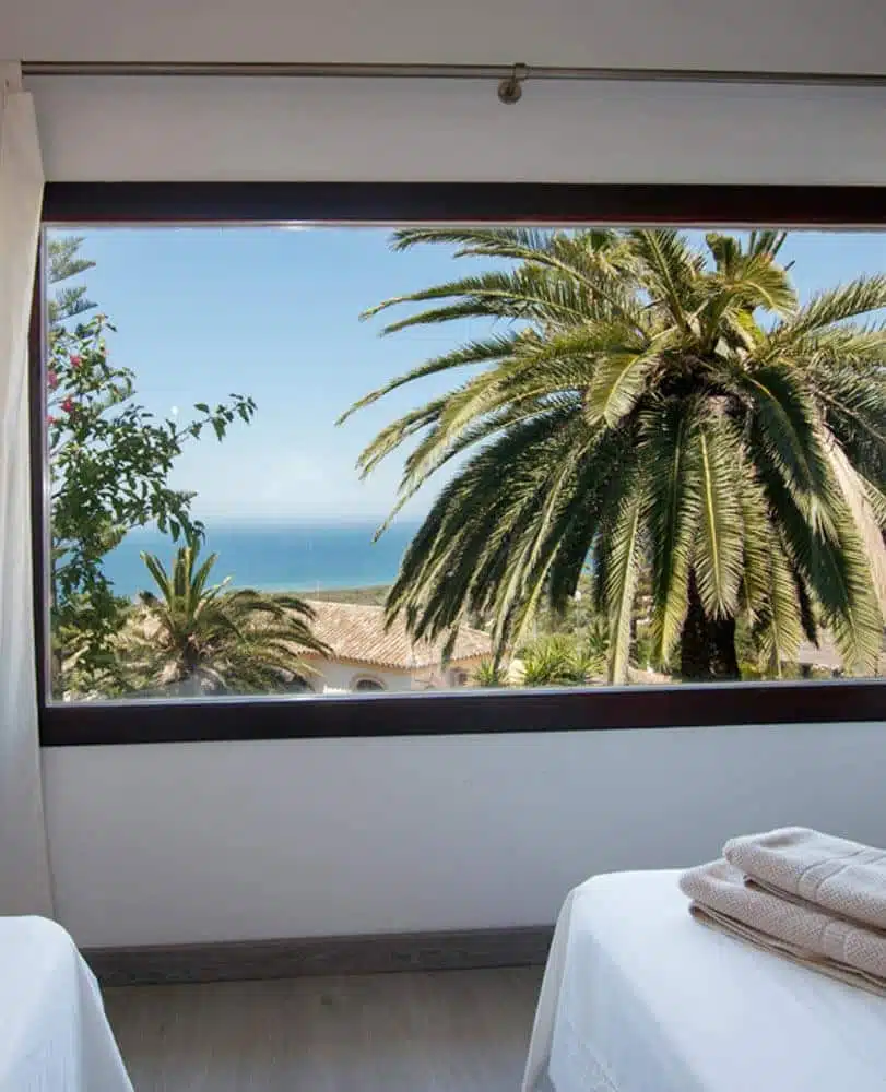 Ocean view Room Yoga retreat Tarifa