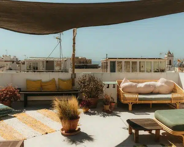 Rooftop Terrace in Tarifa's old town