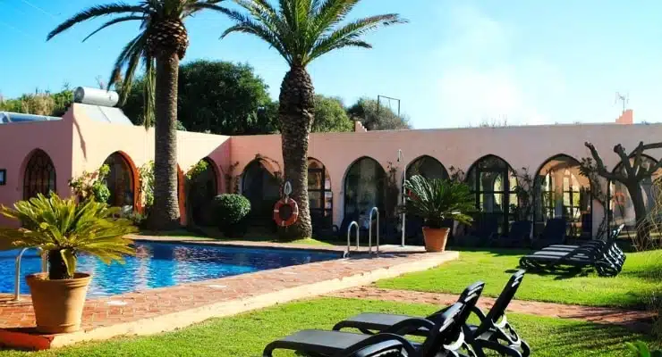 Outdoor Swimming pool at Hurricane Hotel