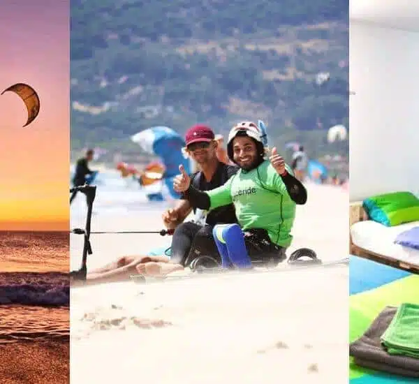 Sejour kitesurf en kite hostel à Tarifa en espagne