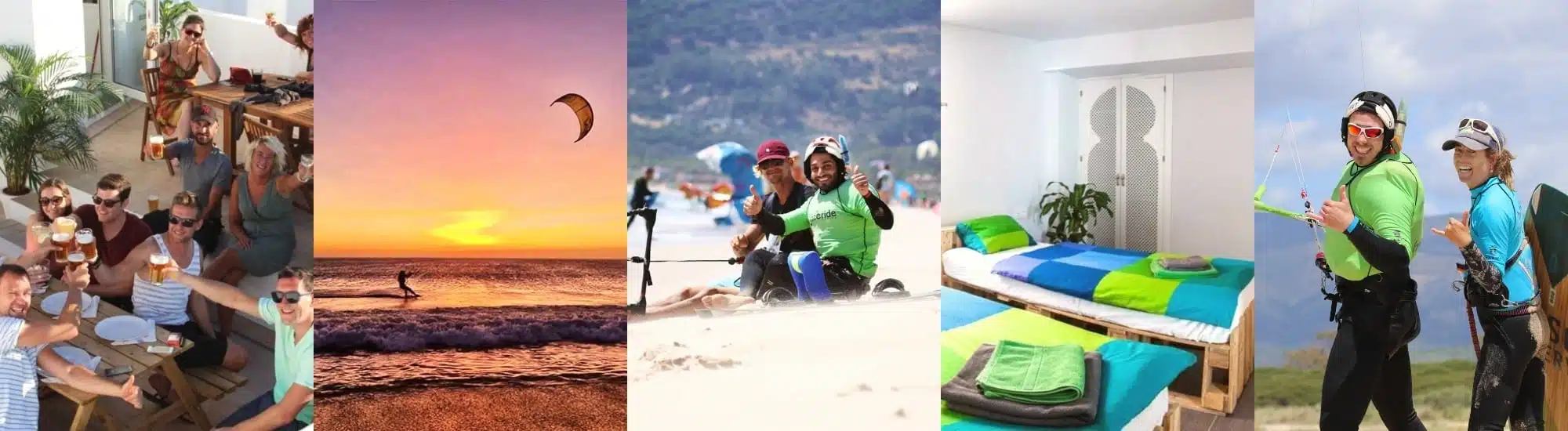 Sejour kitesurf en kite hostel à Tarifa en espagne