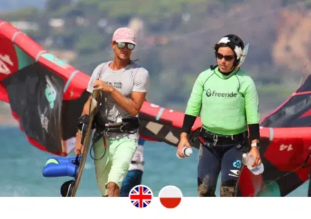 Kitesurfing instructors in Tarifa speaking english and polish