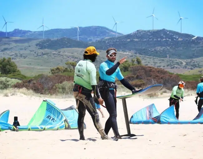 The foundation of kitefoiling. Learn the basics in Tarifa