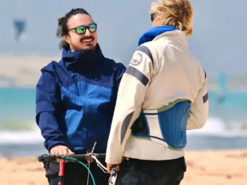 Beginner course in Tarifa. learn to kitesurf with IKO level 1 discovery