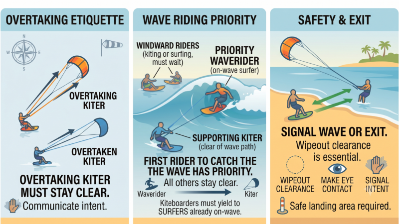 special scenario overtaking or wave riding rules